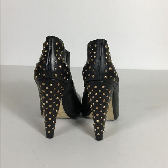 Top Shop Women Ankle Botties Sz. 38/7.5 Studded detail on Back boot Sexy - Picture 3 of 9